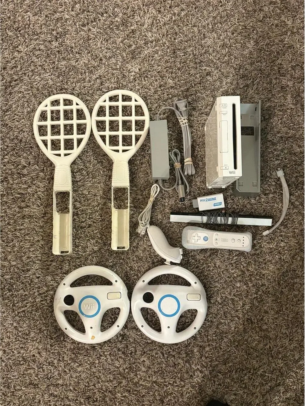 Nintendo Wii (Customized) w/accessories